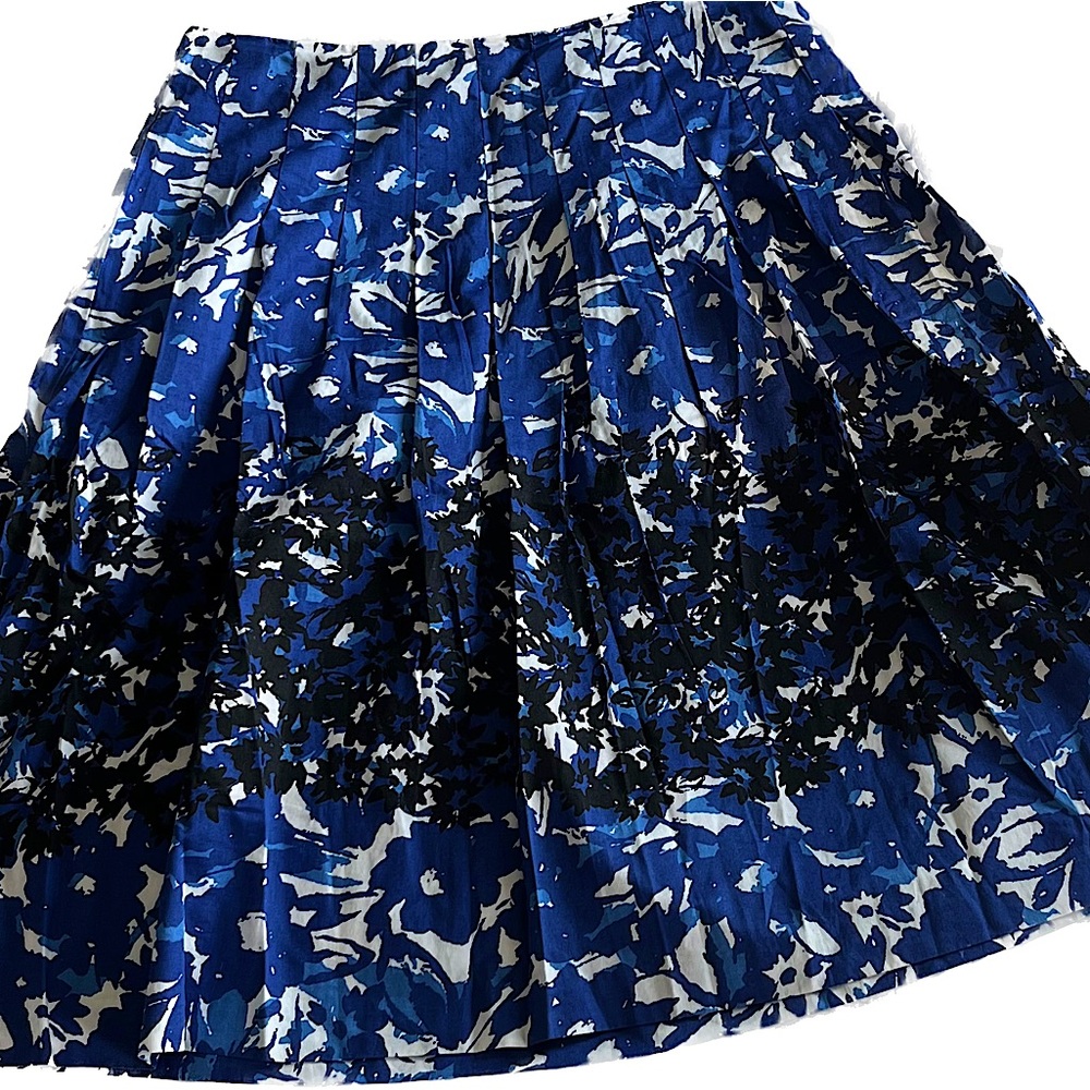 Liz Claiborne high waisted pleated midi skirt